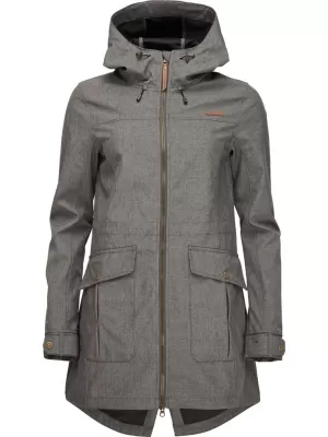 Női softshell kabát LOAP LAVILA SFW2402 SZÜRKE