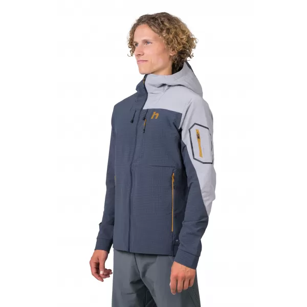  Férfi dzseki HANNAH AREN HOODY INDIAI TINTA/CÁPABŐR 