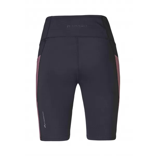  Rövid női leggings HANNAH LIS PRO ANTRACIT/ROAN ROUGE 