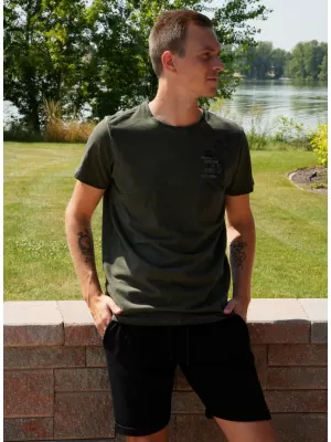 Férfi póló ALTISPORT CLARK KHAKI
