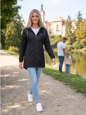 Női kabát ALTISPORT CHELSIE FEKETE