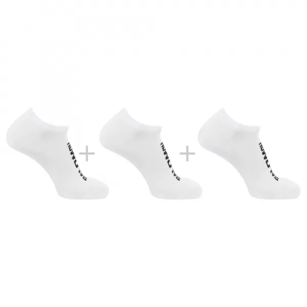  Zokni SALOMON EVERYDAY LOW 3-PACK LC2086900 FEHÉR/FEHÉR/FEHÉR 