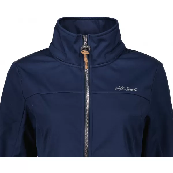  Női softshell kabát ALTISPORT CIARA SÖTÉTKÉK/EZÜST 