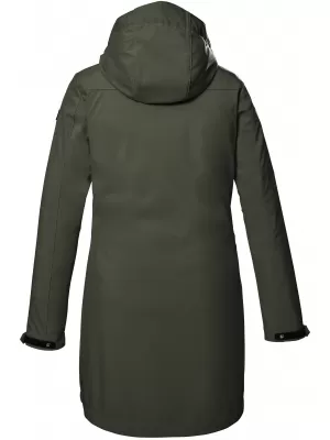 Női softshell parka KILLTEC KOS 41 41281-733 OLAJBOGYÓ