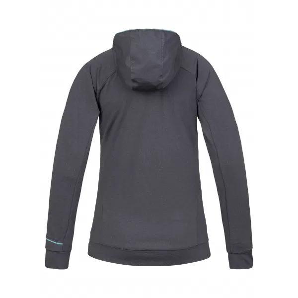  Női pulóver HANNAH ELI HOODY ANTRACIT MEL 