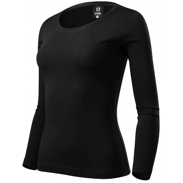  Hosszú ujjú női póló ALTISPORT NoPrint NP/ALW961 FEKETE 