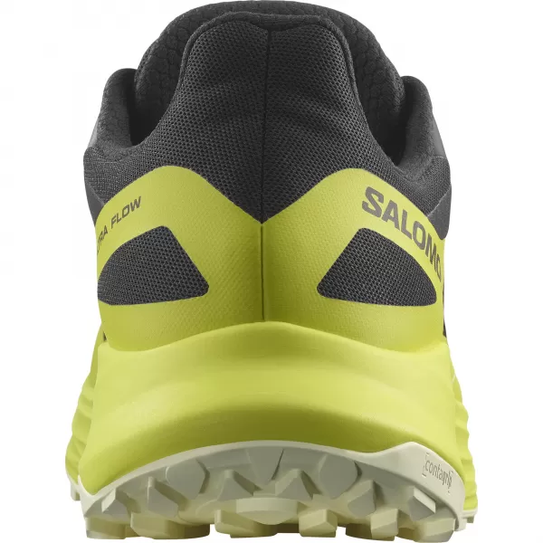  Férfi cipők SALOMON ULTRA FLOW L47462500 FEKETE/KÉNRUGÓ/ÁTLÁTSZÓ SÁRGA 