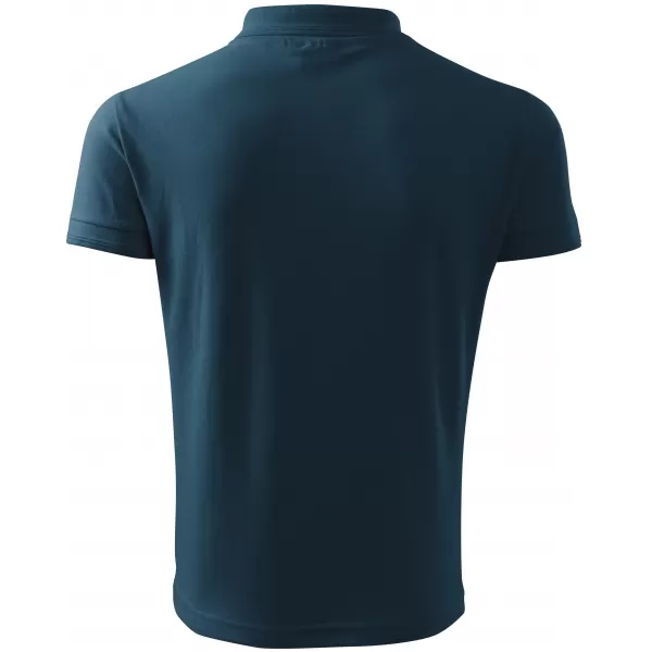  Férfi póló gallérral ALTISPORT NoPrint NP/ALM302 SÖTÉTKÉK 
