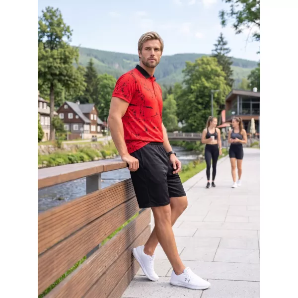 Férfi prémium funkcionális rövidnadrág ALTISPORT VOJ/ALM013KRA01 FEKETE 