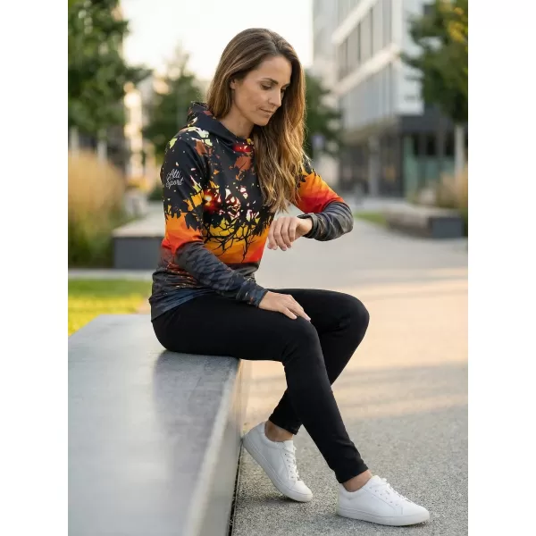  Prémium funkcionális női pulóver ALTISPORT VOJ/ALW030MI01 NARANCS 