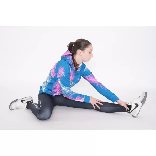  Prémium funkcionális női pulóver ALTISPORT VOJ/ALW001MI01 BENZIN/RÓZSASZÍN 