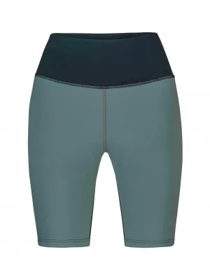 Rövid női leggings HANNAH LIS PRO ANTRACIT/URBAN CHIC