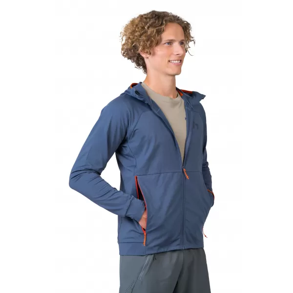  Férfi pulóver HANNAH ETHAN HOODY BERING SEA MEL 