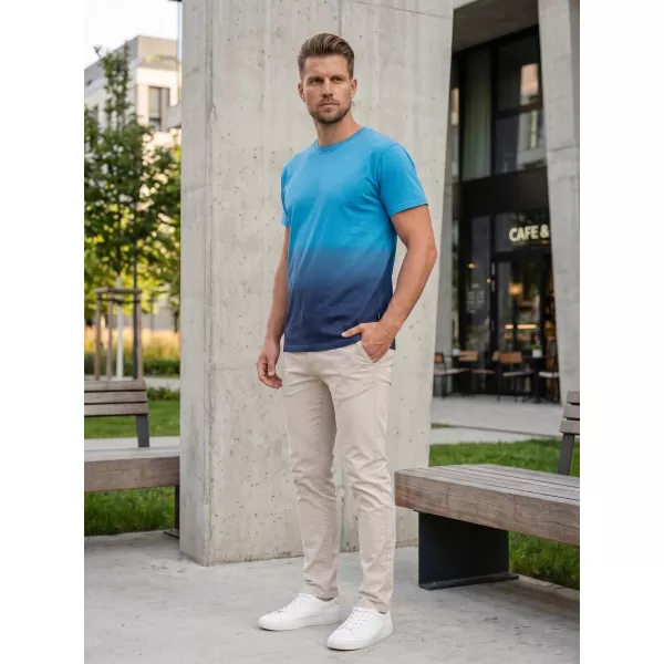  Férfi póló SAM 73 VITO MT 833 FÉNYES KÉK 