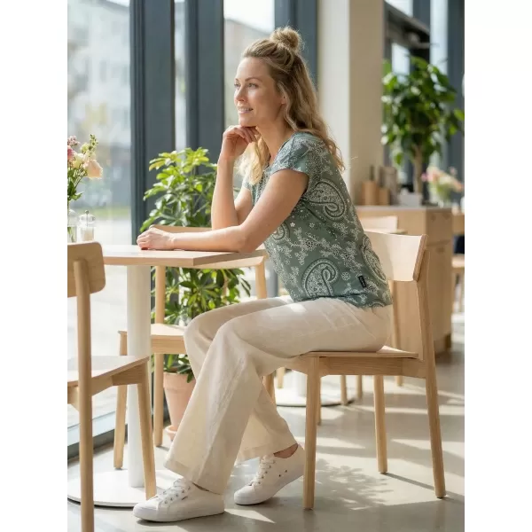  Női póló SAM 73 MARGARITA WT 903 ZÖLDESSZÜRKE 