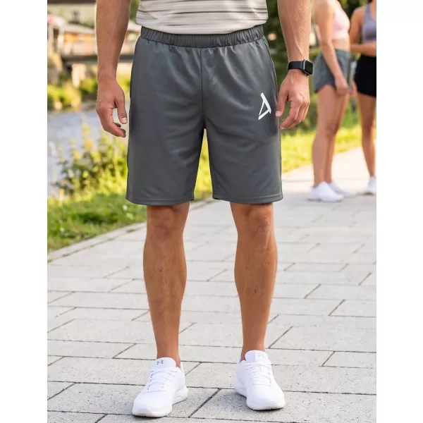  Férfi prémium funkcionális rövidnadrág ALTISPORT VOJ/ALM013KRA01 SZÜRKE 