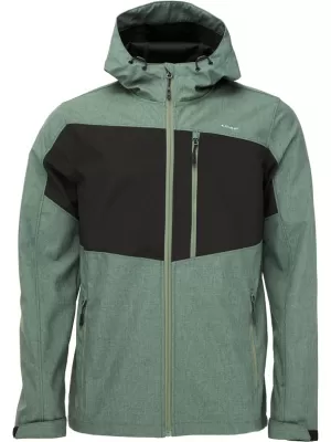 Férfi softshell kabát LOAP LADAN SFM2401 ZÖLD