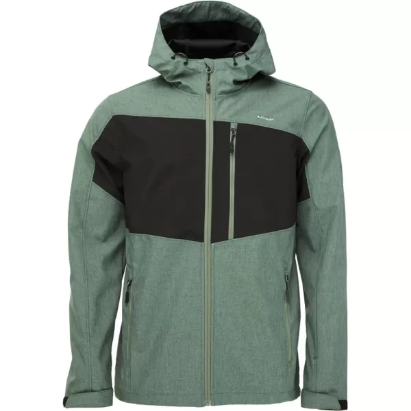  Férfi softshell kabát LOAP LADAN SFM2401 ZÖLD 