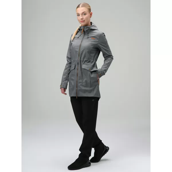  Női softshell kabát LOAP LAVILA SFW2402 SZÜRKE 