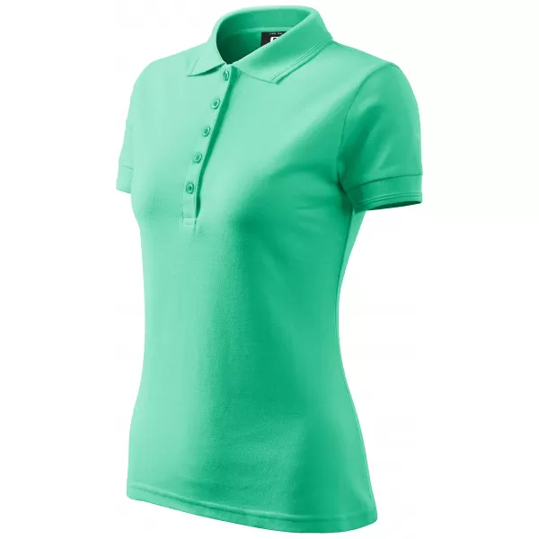  Női póló gallérral ALTISPORT NoPrint NP/ALW012 MENTA 