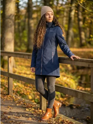 Női softshell kabát ALTISPORT CIARA SÖTÉTKÉK/EZÜST