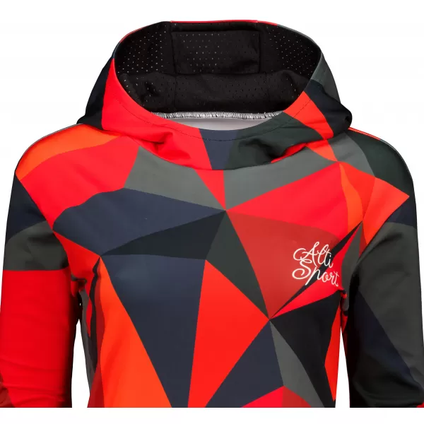  Prémium funkcionális női pulóver ALTISPORT VOJ/ALW007MI01 PIROS 