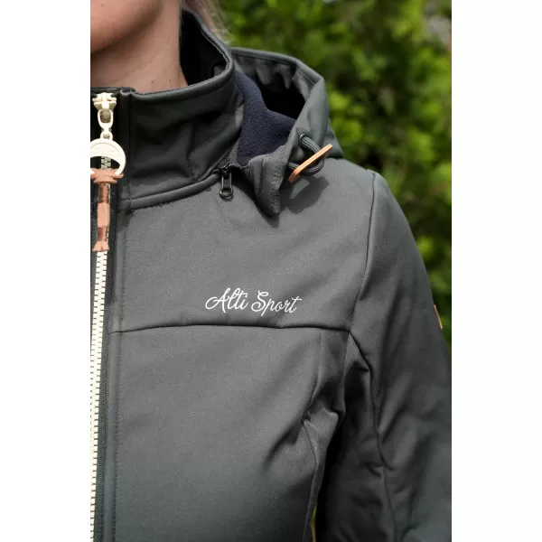  Női softshell kabát ALTISPORT CIARA KHAKI 