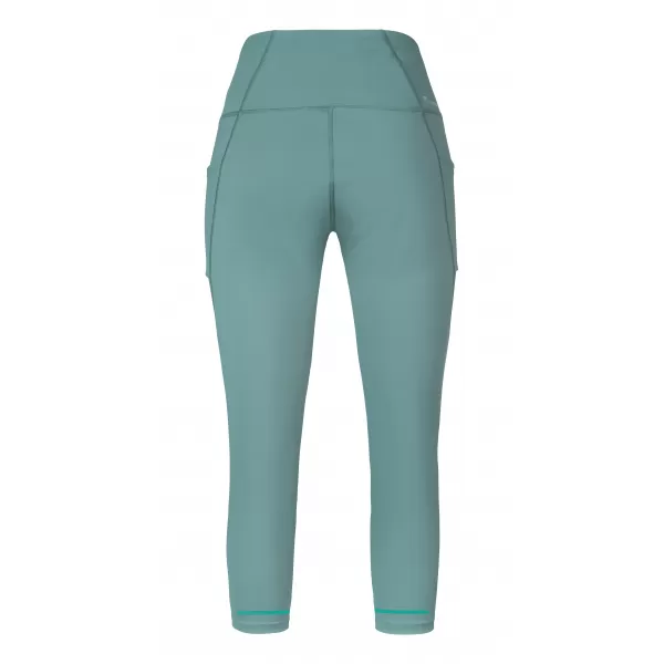  3/4-es női leggings HANNAH LISA ZSÁLYA ZÖLD 