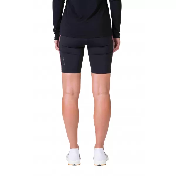  Rövid női leggings HANNAH LIS PRO ANTRACIT/ROAN ROUGE 