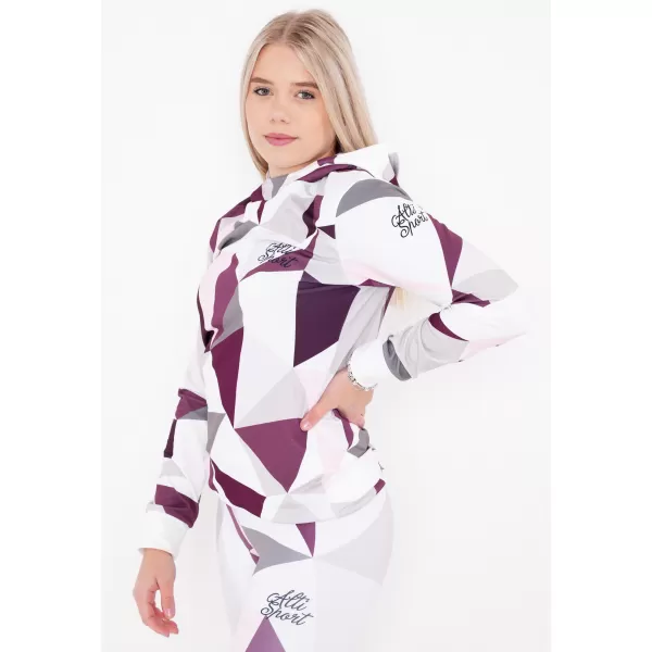  Prémium funkcionális női pulóver ALTISPORT VOJ/ALW007MI01 FEHÉR 