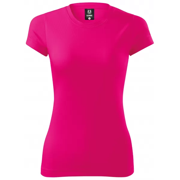  Funkcionális női póló ALTISPORT NoPrint NP/ALW041 NEON RÓZSASZÍN 