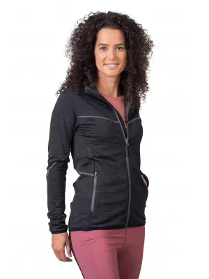 Női pulóver HANNAH DAGNYS HOODY ANTRACIT MEL