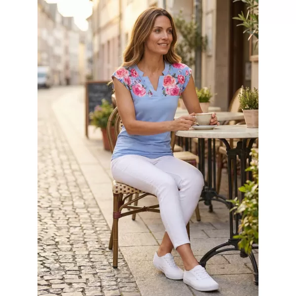  Női póló ALTISPORT CLARA KÉK 
