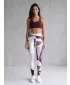 Női hosszú prémium leggings ALTISPORT VOJ/ALW007LEG01 FEHÉR