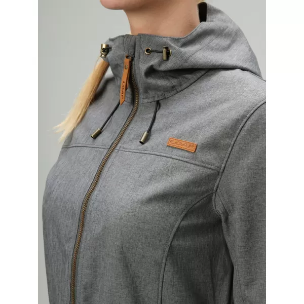  Női softshell kabát LOAP LAVILA SFW2402 SZÜRKE 