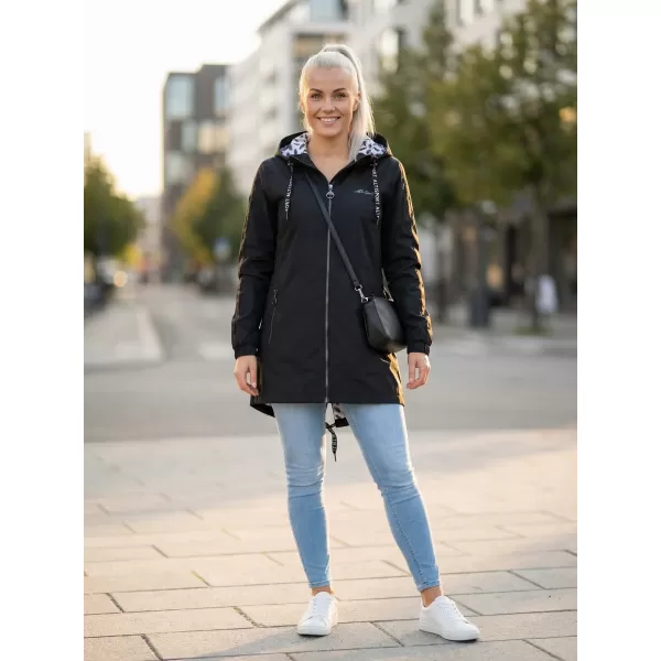  Női kabát ALTISPORT CHELSIE FEKETE 