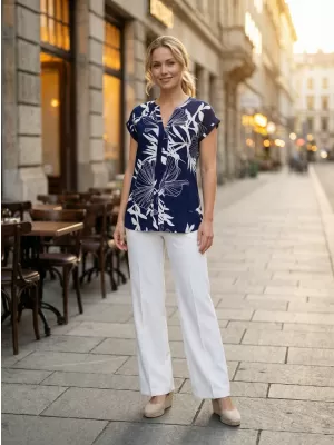Női blúz ALTISPORT CAITY SÖTÉTKÉK