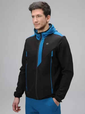 Férfi softshell kabát LOAP URSUN SFM2404 FEKETE