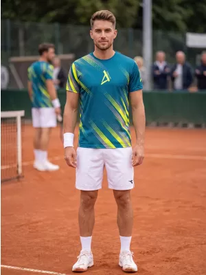 Férfi funkcionális prémium póló ALTISPORT VOJ/ALM028TR01 KEROZIN