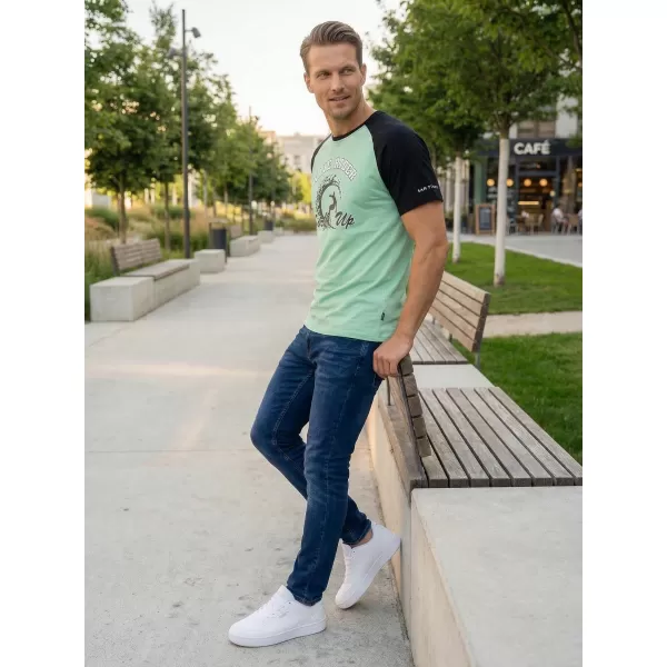  Férfi póló SAM 73 ESTEBAN MT 841 BAZSALIKOM 