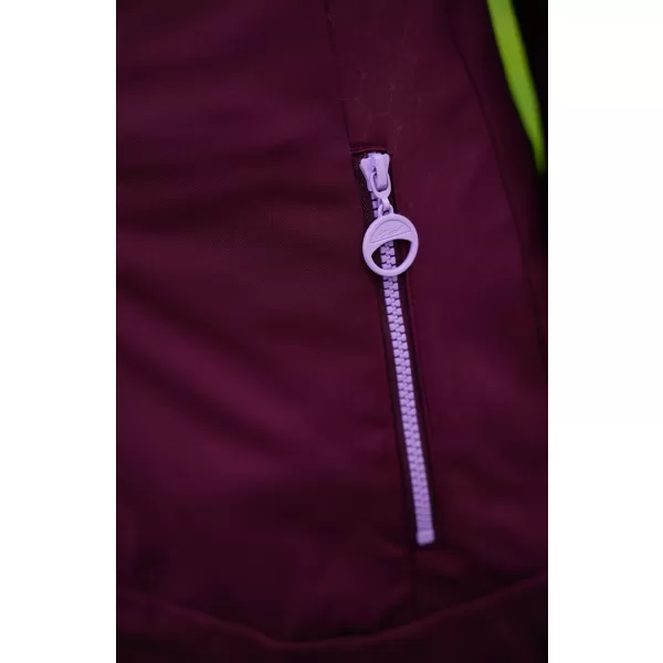  Női softshell kabát ALTISPORT CIARA BORDÓ/LILA 