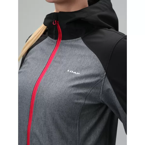  Női softshell kabát LOAP LADANA SFW2403 SZÜRKE 
