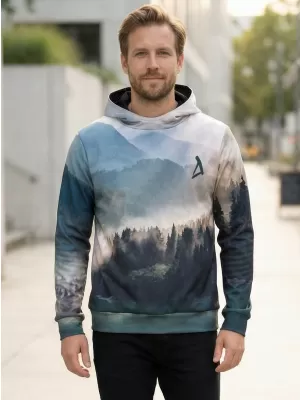 Férfi prémium funkcionális pulóver ALTISPORT VOJ/ALM030MI01 ZÖLD