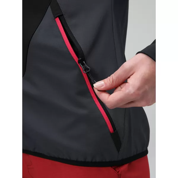  Női softshell mellény LOAP URLANDA SFW2406 FEKETE 