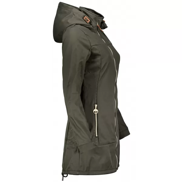  Női softshell kabát ALTISPORT CIARA KHAKI 