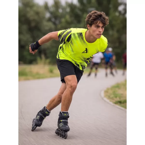  Férfi funkcionális prémium póló ALTISPORT VOJ/ALM028TR01 NEON SÁRGA 