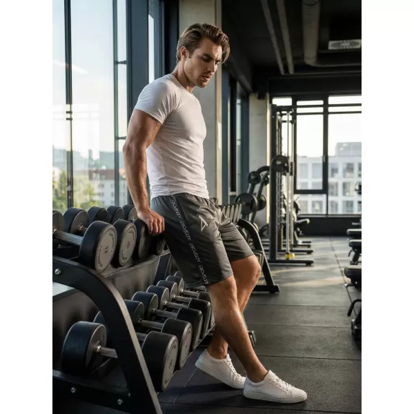  Férfi prémium funkcionális rövidnadrág ALTISPORT VOJ/ALM021KRA01 SZÜRKE 