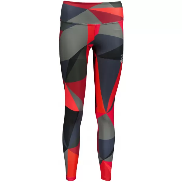  Női hosszú prémium leggings ALTISPORT VOJ/ALW007LEG01 PIROS 