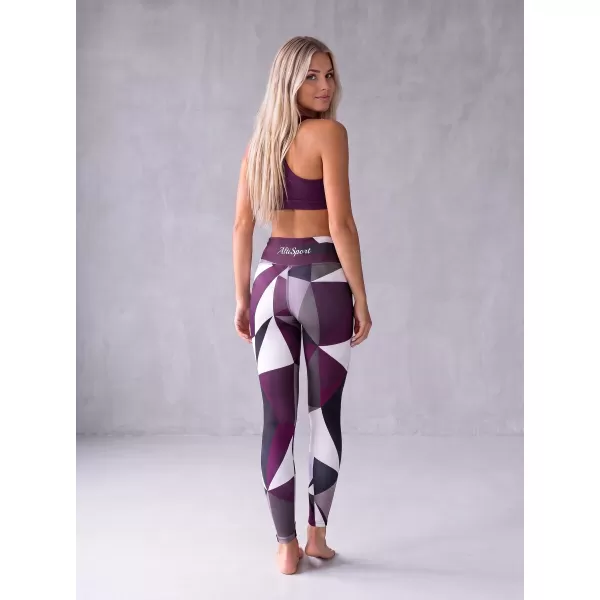  Női hosszú prémium leggings ALTISPORT VOJ/ALW007LEG01 LILA 
