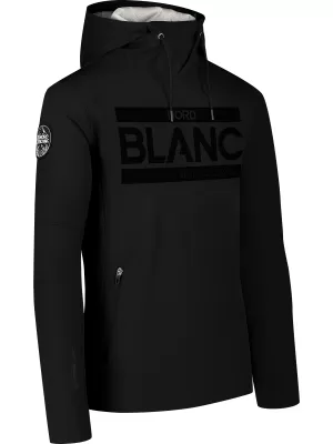 Férfi softshell anorák NORDBLANC BACKLASH NBSSM8010 FEKETE